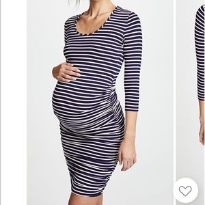 Ingrid & Isabel striped maternity dress